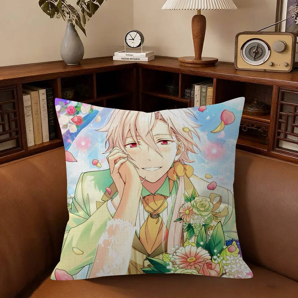 Anime Game Mystic Messenger Pillow Anime Pillow Sofa Bed Head Pillow Cover Cushion Cover Fashion