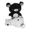Anime Rilakkuma Bear Plush Toy Cartoon Super Soft Doll Black And White Colors With Simple Embroidery Details Ideal For Friends