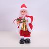 Claus Christmas Santa Toy With Music Playing Guitar Saxophone For Festive Decor