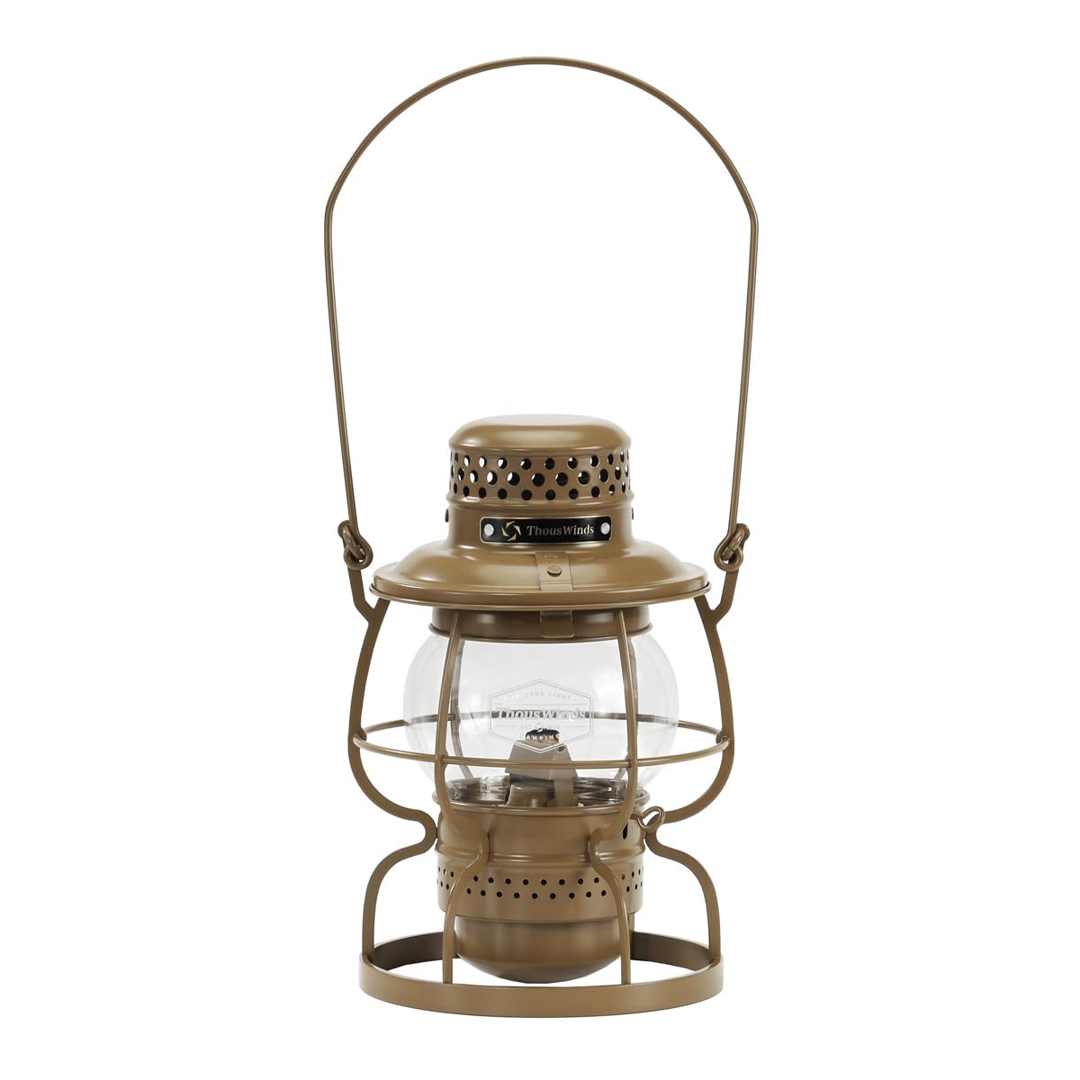 

Thous Winds Oil Lantern, Kerosene Lamp, Fuel-Powered Camping Lantern, Handheld Lantern, Outdoor Light, with Replacement Wick