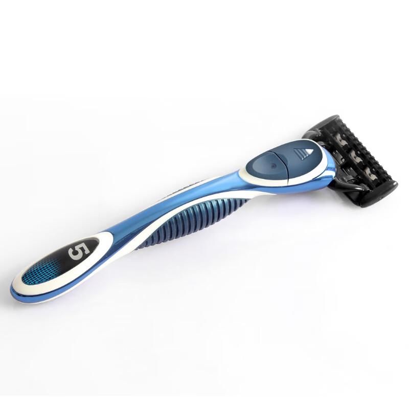 Apachi Men's 5-Blade Manual Razor Set