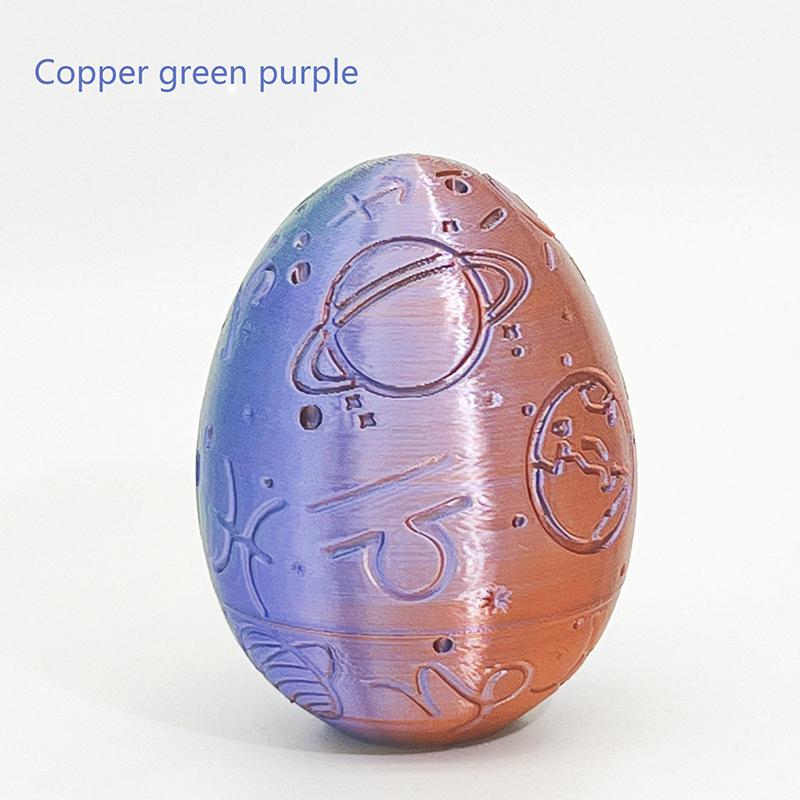 

1 шт. Подарки на день рождения ко Дню святого Валентина, 3D-печатный лабиринт, яйцо дракона, украшение, разблокировка, мини-коробка для хранения, игрушка для концентрации и развития мозга