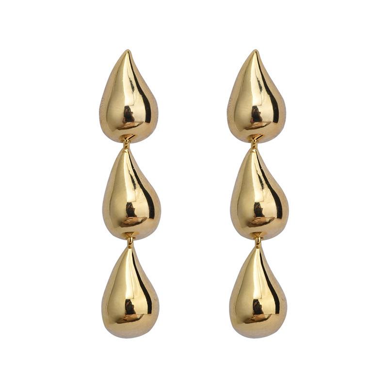 Classic Retro Water Drop Tassels with a High-end Feel Earrings