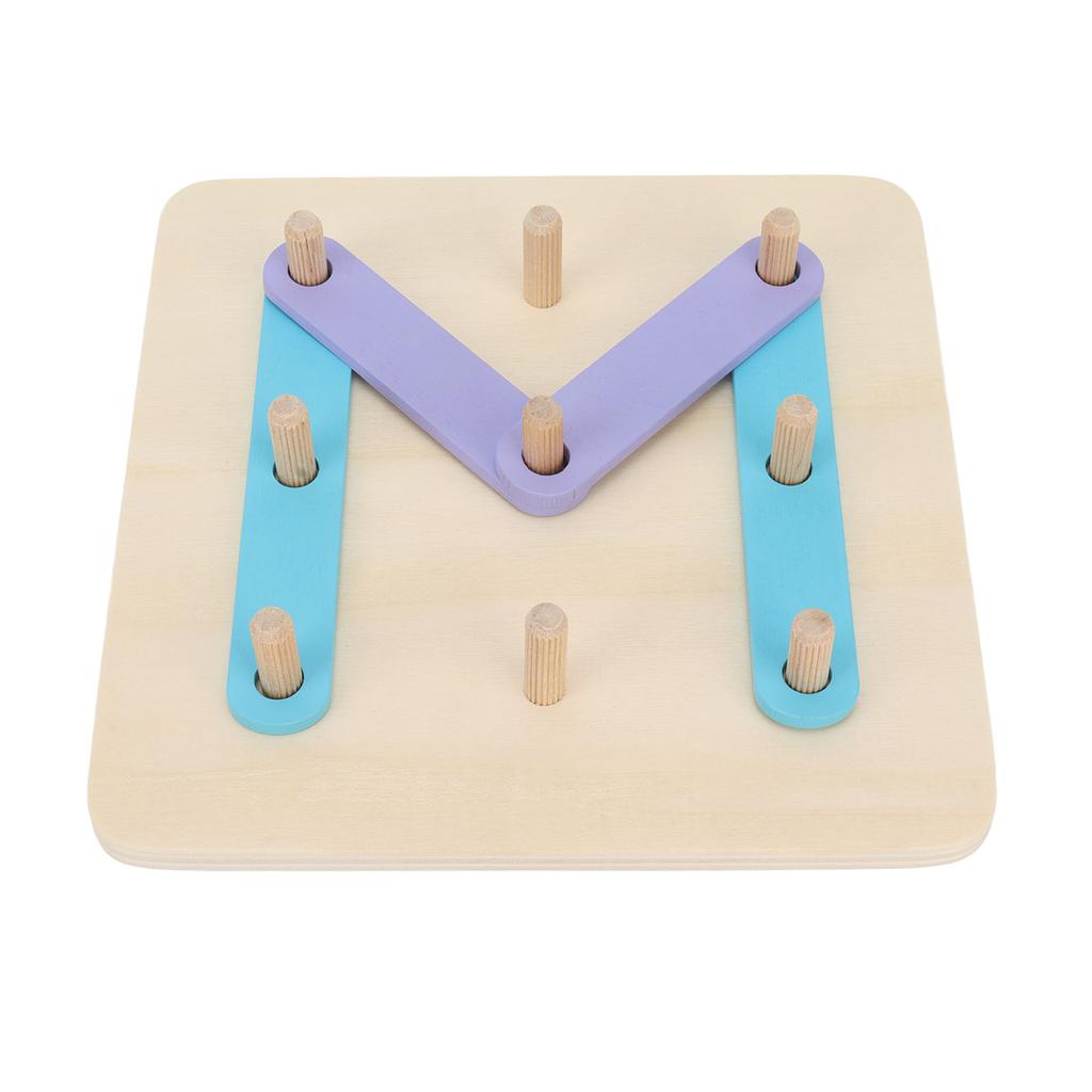 Letter Construction Puzzle Thinking Training Hand Eye Coordination Letter Number Shape Puzzles for O