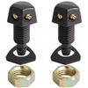 2 Stück/Set Auto Universal Frontscheibenwaschanlage Wischerdüse Sprüher Wasserdüse Auslass Autodüse Für Honda BuickChevroletFord