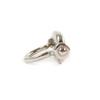 Excellent HERMES Ring Odyssey Ring Red Lizard Women 52 Used