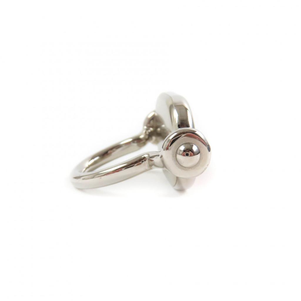 Excellent HERMES Ring Odyssey Ring Red Lizard Women 52 Used