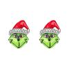 Grinch Grünes Monster Weihnachts-Ohrringe - Europäisches & Amerikanisches Modedesign