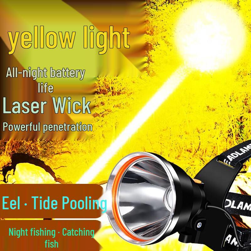 

Satos Rechargeable Yellow Light Headlamp