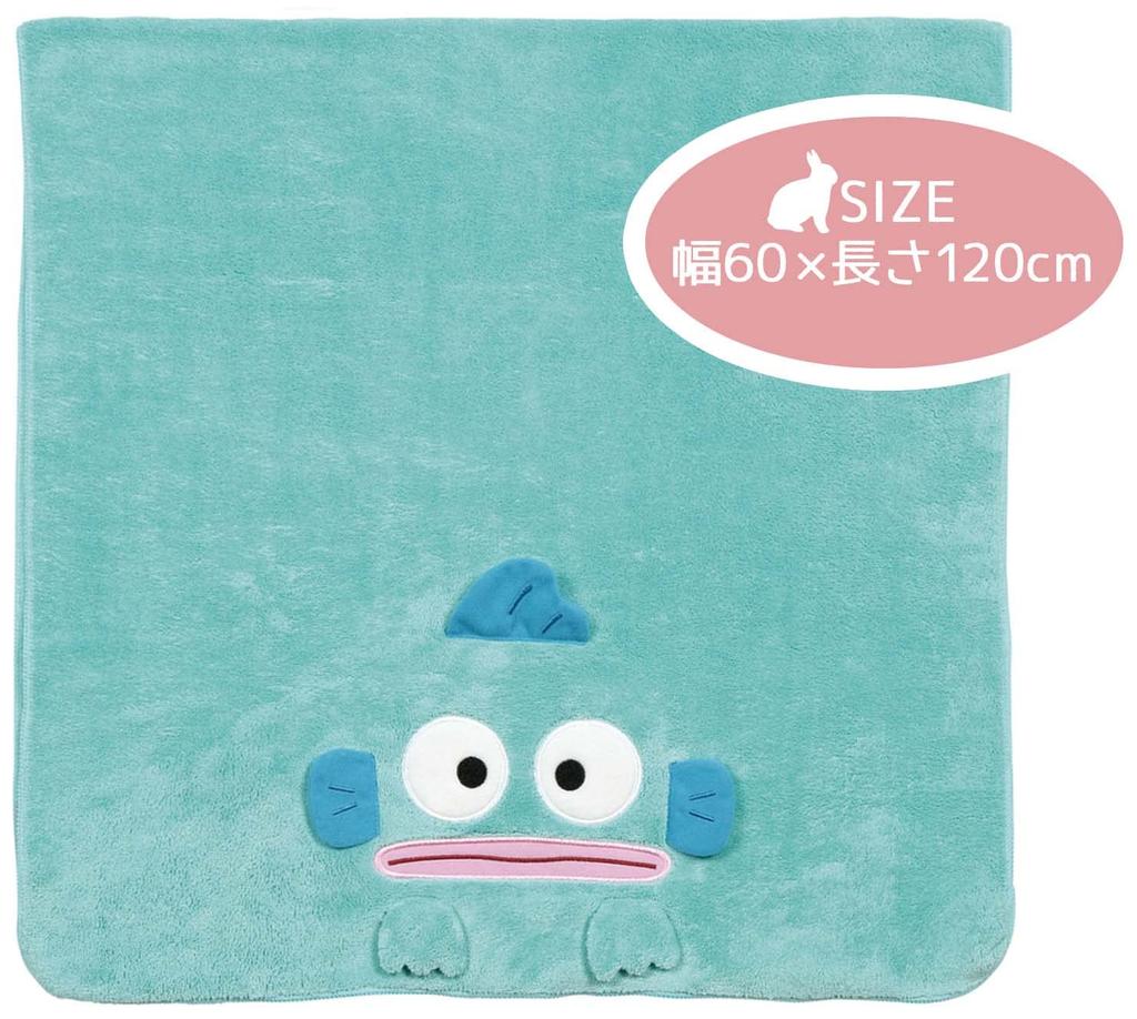 Skater Water Absorbent Quick Drying Bath Towel Hangyodon Height 60 X Width 120cm TODR1-A