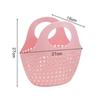 Plastic Shower Basket Mesh Wash Storage Basket Shopping Basket Laundry Basket  Bathroom