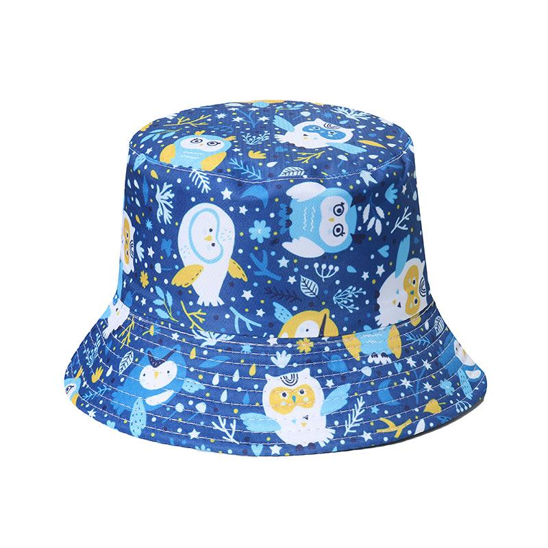 Sweet And Hat Cool Style Printing Womens Sunshade Fishermans Hatscaps