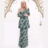 Muslim Women Long Skirt With 3d Printed Pattern For Casual And Formal Wear