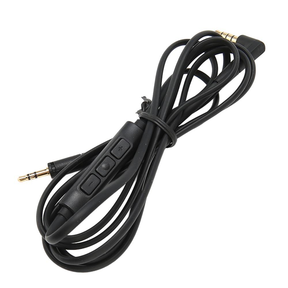 with Mic Remote Volume Control 3.5 mm to 2.5 mm Earphone Cable for Sennheiser HD4.40 HD4.40BT HD4.50 HD4.50BTNC HD4.30i
