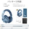 OneOdio A71 Monitor Headphones, Wired, Closed-Back, Over-Ear Headphones, Detachable Cable (3.5/6.35mm Jack), Bass-Focused, Ideal for DTM, Recording, M