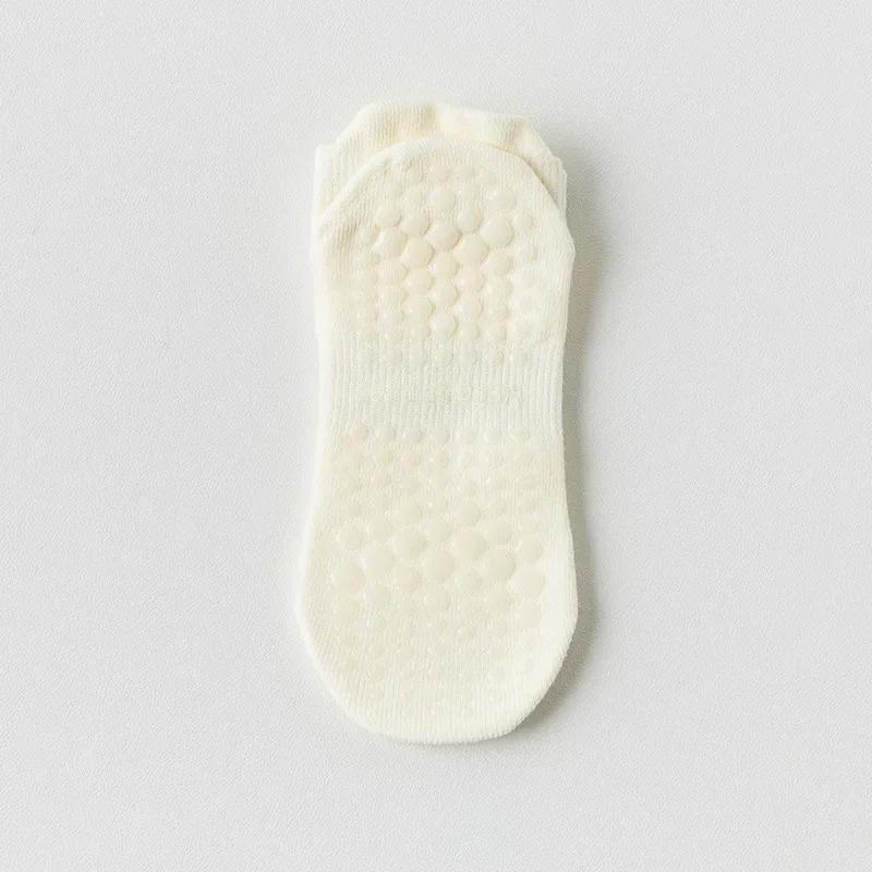 Síťované Prodyšné ponožky na jógu Ženy Bavlna Nízký střih Krátký Posilovna Fitness Taneční Sportovní Ponožky Profesionální protiskluzové ponožky Pilates na podlahu