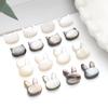 Natural Shell Rabbit Cat Head Beads For DIY Necklace Bracelet Earrings Jewelry Making