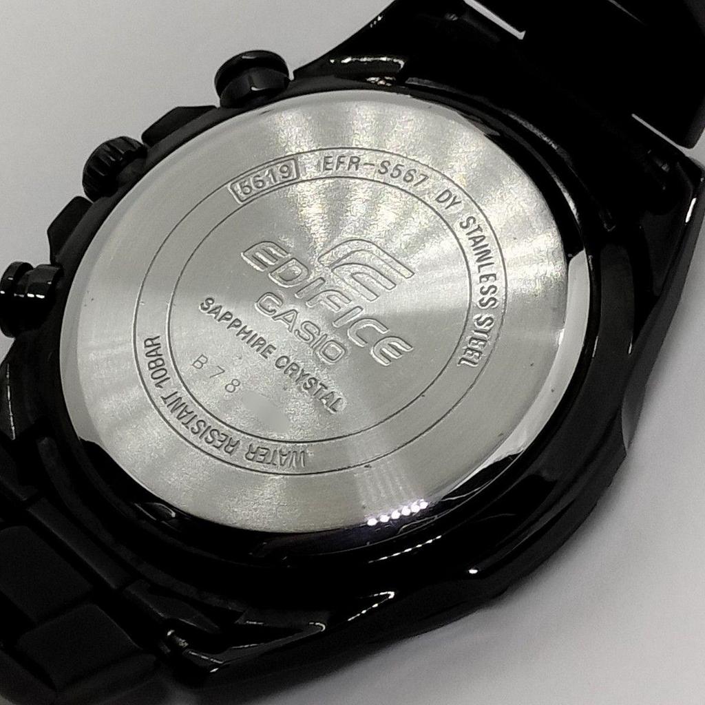 Used [Good Condition] CASIO EDIFICE Chronograph EFR-S567DC-1AVUDF Men's Watch