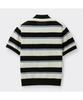 Keoseuuteommellou Black Fresh Lounge Stripes Collar Sweater Cwwam26413Bkx