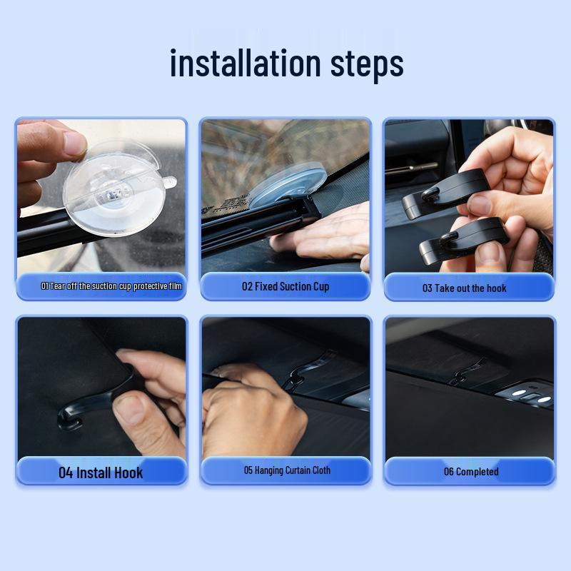 Car Windshield Sunshade - Heat Insulation & Light Blocking for Summer