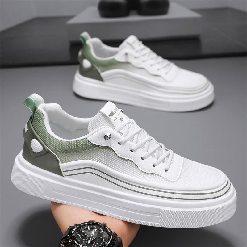 Men's board shoes summer fashion versatile lightweight casual comfortable thick sole anti slip wear-resistant casual board shoes