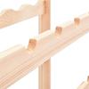 77 Bottle Wine Rack in Pine Wood