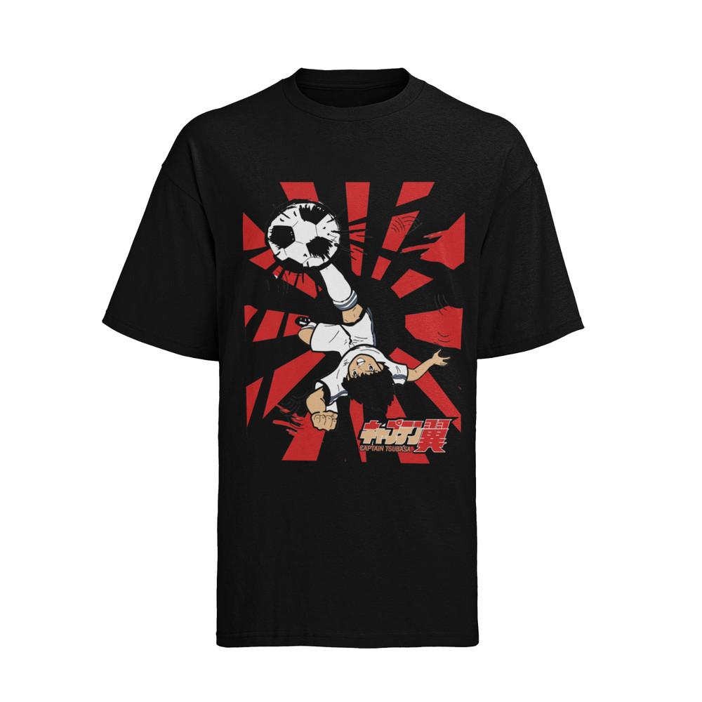 

Retro Kickers Captain Tsubasa keeper Mario Anime Fussball Herren T-Shirt XL