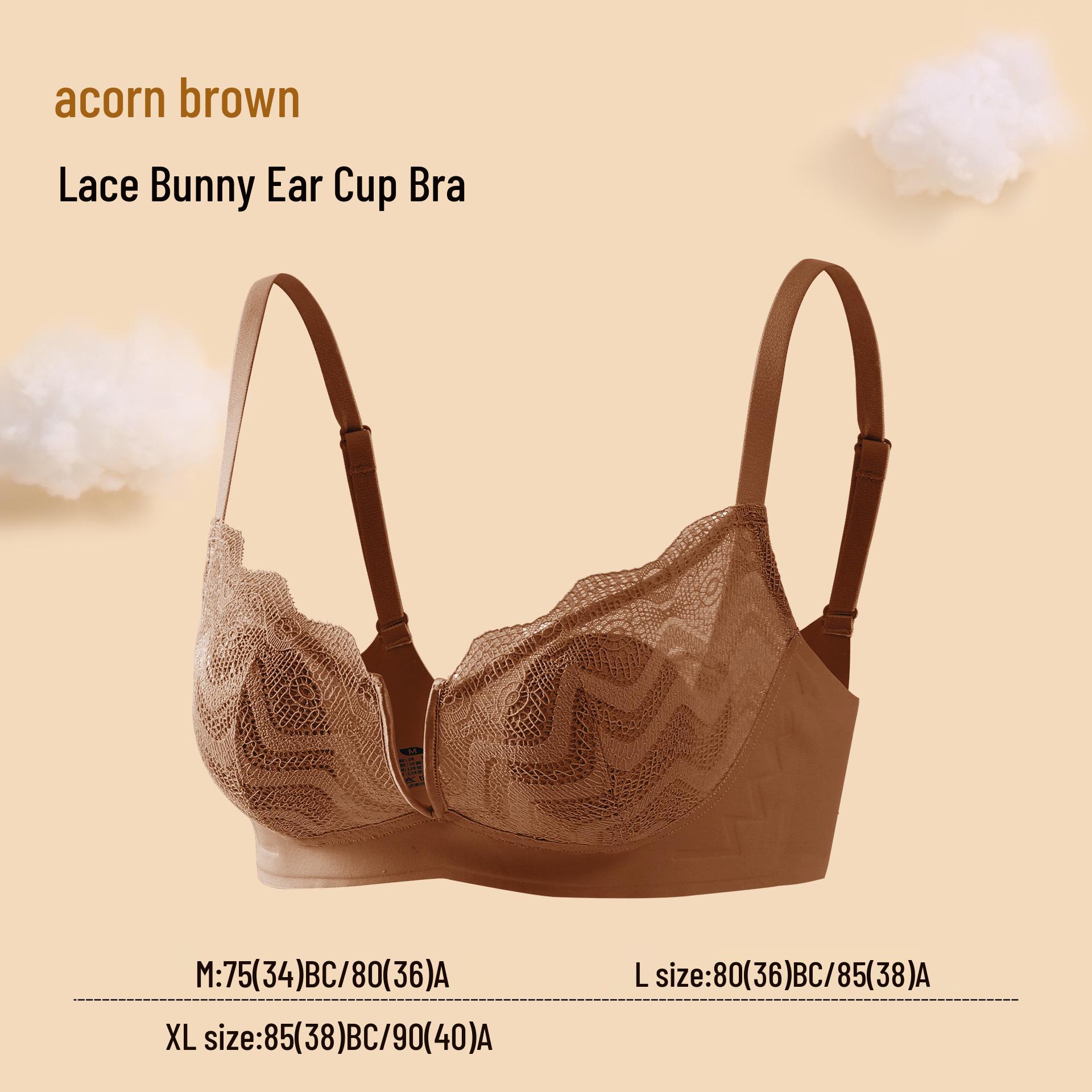 

Кружевной бюстгальтер с глубоким V-образным вырезом и W-образной формой чашек, с эффектом пуш-ап - Удобный и поддерживающий M