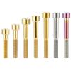 2Pcs Light Weight Metal Alloy Cycling Stem Cover Screws Bicycles Headset Bolt Socket Cap Head Bolts Screw Enduring