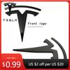 Car Sticker 2025 Hot 1pcs ABS for Model 3 Mode Y Car Front Hood Logo Cover Emblem Sticker Styling Auto Body Rear Trunk Bad