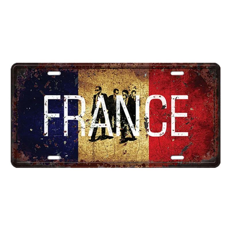 Amalfi Coast Italy Vintage License Plate Style Aluminum Metal Sign Retro Mediterranean Travel Souvenir Wall Art Decor for Home B
