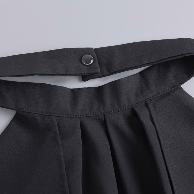 Elegant Pleated Collar Detachable Layered Neck Accessory For Women Men Kids Comfortable Polyester Fashion