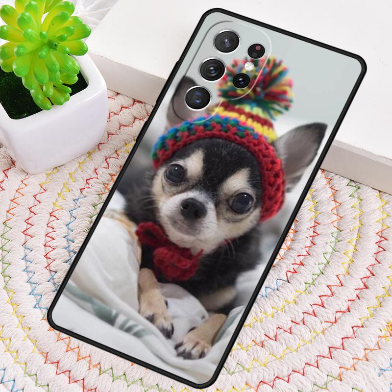 Cute Chihuahua Dogs Phone Case for Samsung Galaxy Note 10 Pro S26 Ultra S23 S24 FE S25 S21 S22 PLUS Shockproof Cove