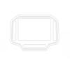 FOR Suitable for Z-X-4R Z-X-4RR Modified Motorcycle Frame Sticker Protective Film Carbon Fiber Sticker Waterproof Accessories