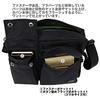 [Porter] Yoshida Bag Unit Shoulder Bag (1. Black(10)) W28 x H20 x D8.5cm