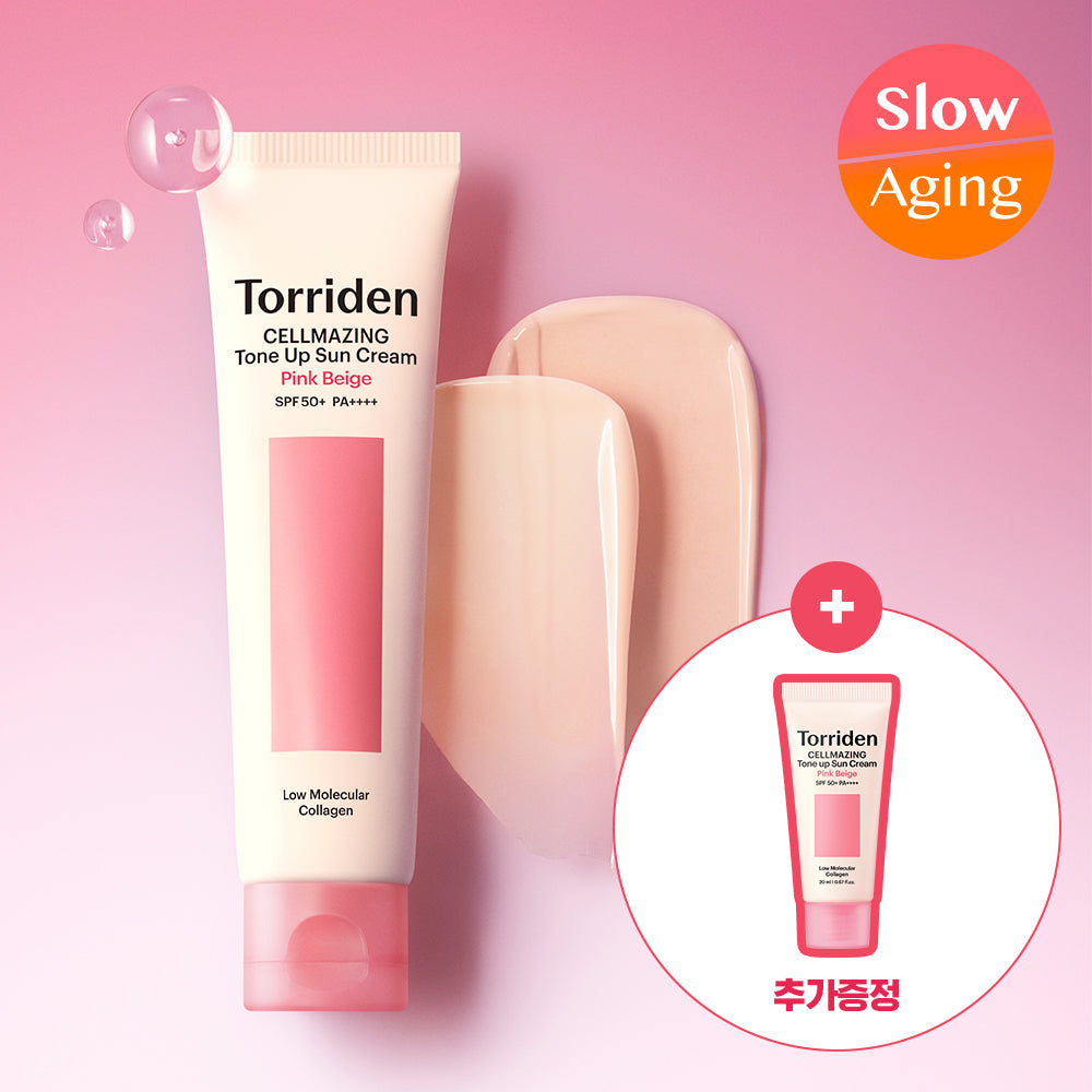 Torriden Cellmazing Pink Beige Tone-up Sunscreen 60ml (+20ml)