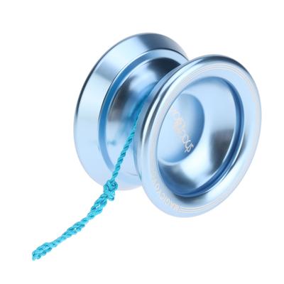Magic Yoyo with Spinning String Yo-Yo T8 Aluminum Alloy Metal Yo-Yo 8-Bead KK Bearing Yoyo Recycle with Smooth Silicon System and Adjustable Gap