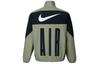 Nike Air Woven Jackets Men's Gray Stand Collar Moderate Other HV0881-320