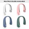 Hanging Neck Fan Portable Lazy Leafless Hanging Neck Fan Cooling Mute Outdoor Sports Portable USB