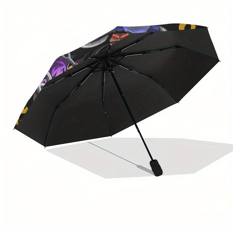 One Piece Monkey D Luffy & Nami CoasterSetUmbrella, Portable 3-Fold Compact Umbrella for Men & Women Gift