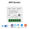 Mini ZigBee/WiFi Tuya Smart Switch 16A 100-240V 2-Way Control Breaker Relay Smart Life App Alexa Google Assistant Voice Control