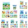 Baby Early Education Farm Animal Hand Book Tear-resistant Cognitive Baby Cloth Book