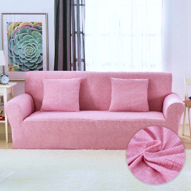 Elastic Sofa Cover Spandex Slipcovers Sofa Cover for Living Room Universal All-inclusive Sectional Couch Cover 1/2/3/4 seater