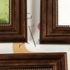 Scandinavian Inspires Wooden Jewelry Presentation Stand Velvets Lining Earrings Ring Accessories Holder