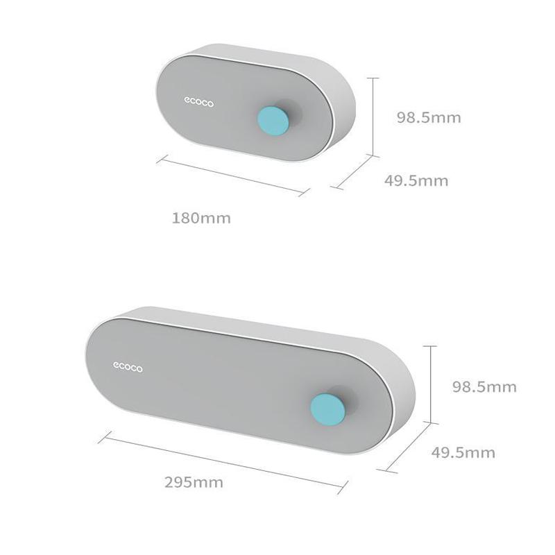 Úložný box na mýdlo s víkem Koupelnový držák na sprchovou houbu a mýdlo s odtokem pro kreativní koupelnové doplňky