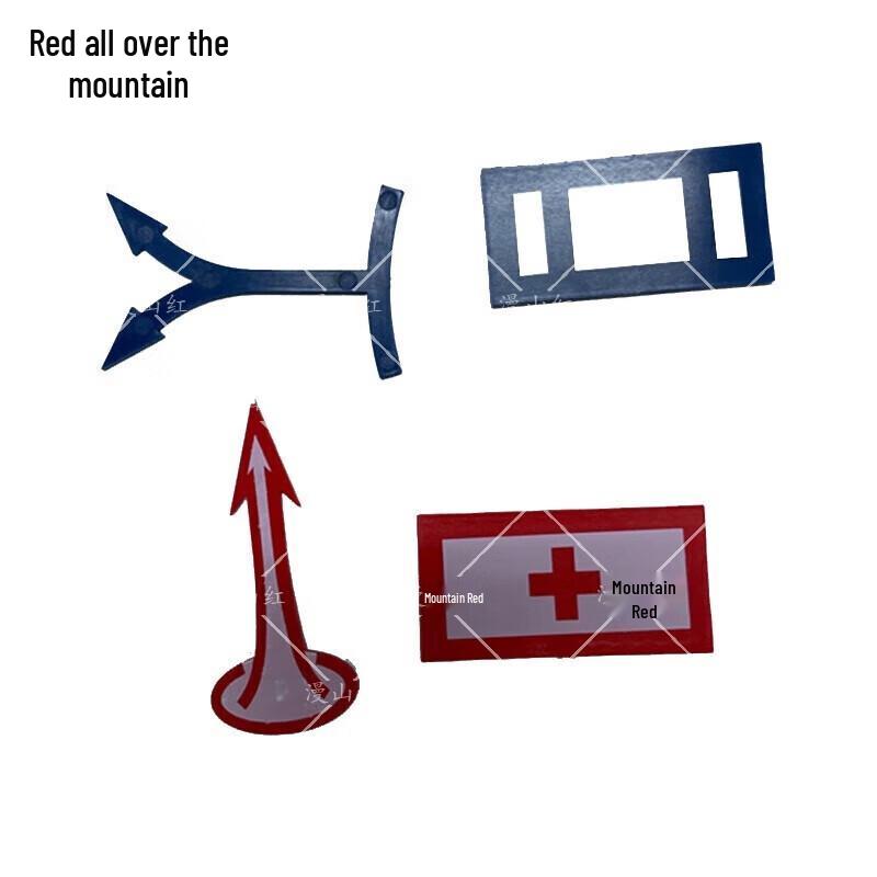 Crimson Mountain 2020 WJ Training Sand Table Team Marker Set