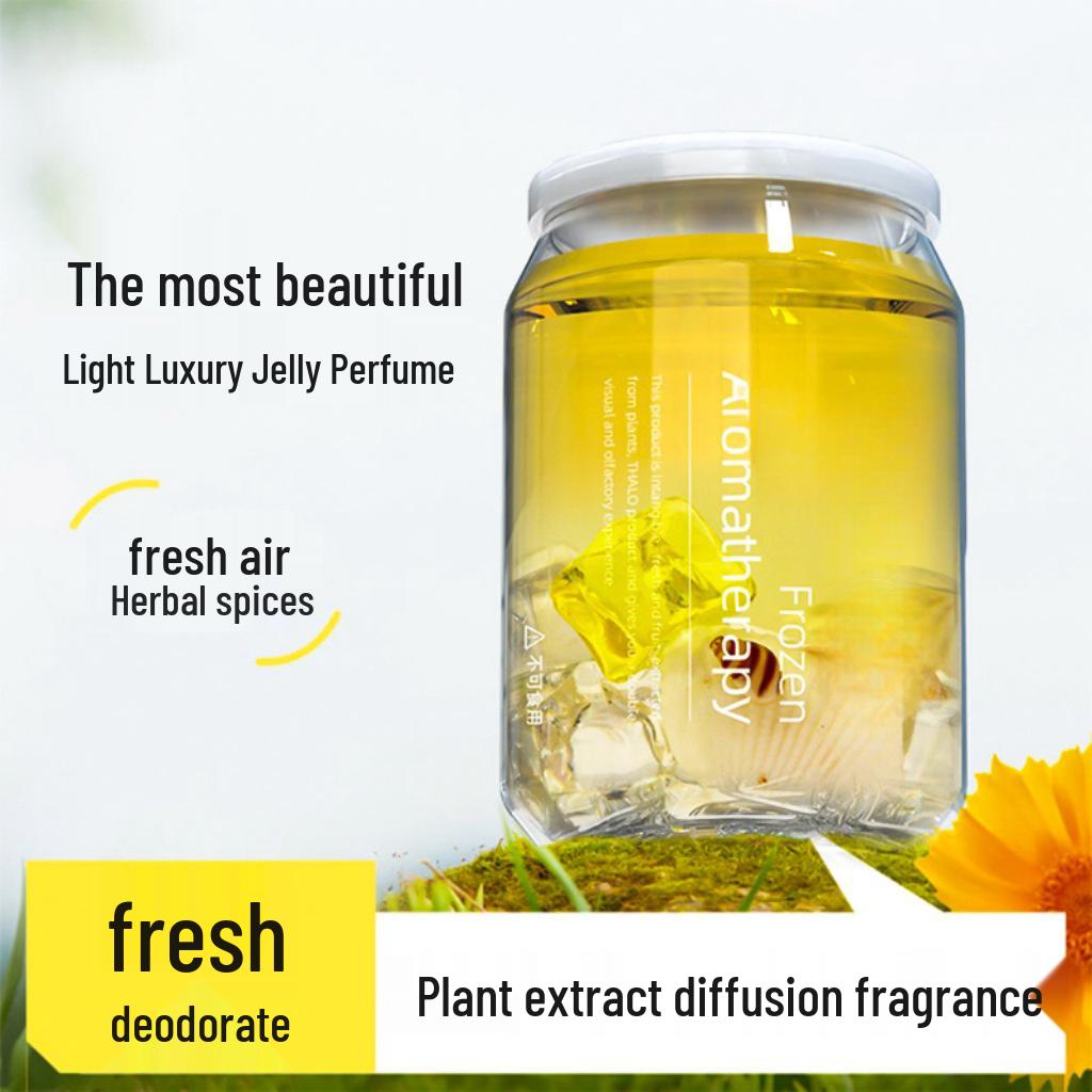 Auto Fragrance Solid Balm - Long-Lasting, Light Scent Car Air Freshener