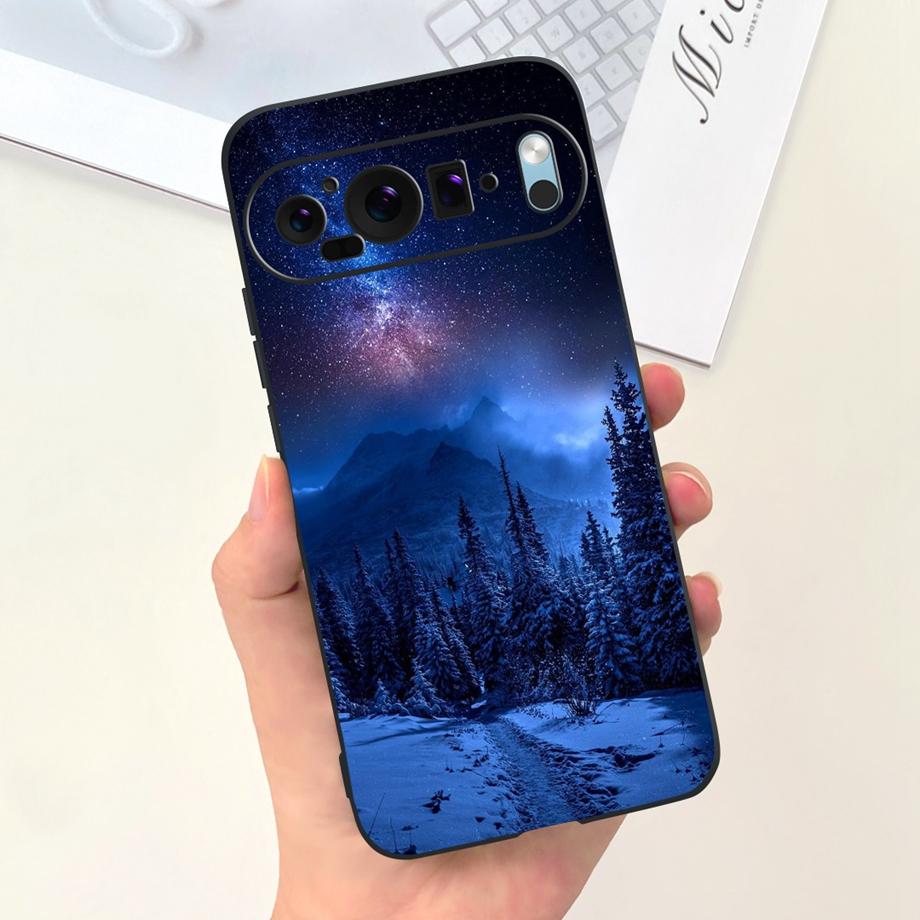 Cartoon Black Cat Cool Style Phone Case For Google Pixel 9 9Pro 7 6 6a 6Pro Coque Fundas Ultra Soft Silicone TPU Bumper Cover