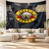 Guns N’ Roses Wall Tapestry, Soft Fabric Wall Hanging, Decorative Backdrop For Bedroom Home Wall Art