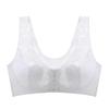 Women's Plus Size Underwear Sexy Push Up Bras Wireless Front Closure Brassiere Deep V Lace Bra Tops Thin Cup Sexy Lingerie